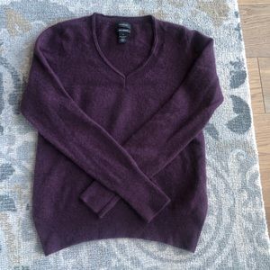 Halogen Cashmere V-Neck Sweater
